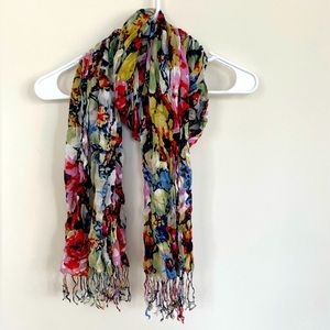 Bloomingdale’s floral scarf